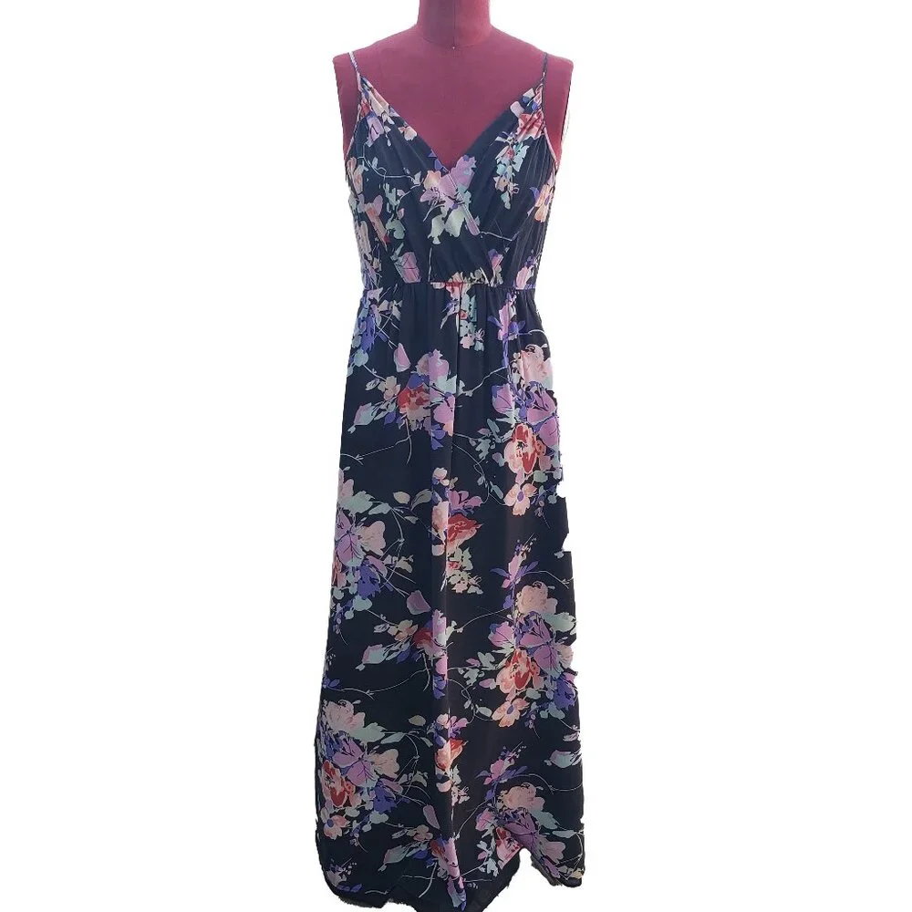 Yumi Kim | Dresses | Yumi Kim Maxi Dress Black Silk Floral V Neck Sleeveless Pockets Medium | Poshmark Yumi Kim | Dresses | Yumi Kim Maxi Dress Black Silk Floral V Neck Sleeveless Pockets Medium | Poshmark